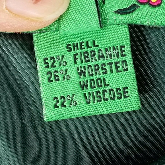 Tibi Tweed Fringe Skirt Pockets 4 - Picture 10 of 11